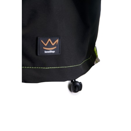 SEVEN KINGS CROSS SOFTSHELL KURTKA ŻÓŁĆ - SEVEN_KINGS