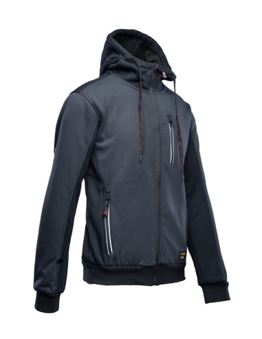 SEVEN KINGS BLUZA DRESOWA Z KAPTUREM PRO GRAFIT...