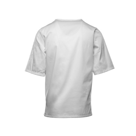 BRIXTON WHITE BLUZA KRÓTKI RĘKAW MĘSKA B209 - BRIXTON WHITE