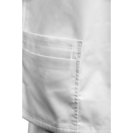 BRIXTON WHITE BLUZA KRÓTKI RĘKAW MĘSKA B209 - BRIXTON WHITE