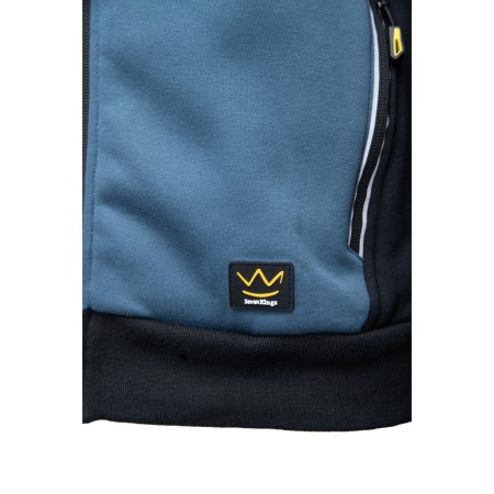 SEVEN KINGS BLUZA DRESOWA Z KAPTUREM PRO NIEBIESKI - SEVEN KINGS