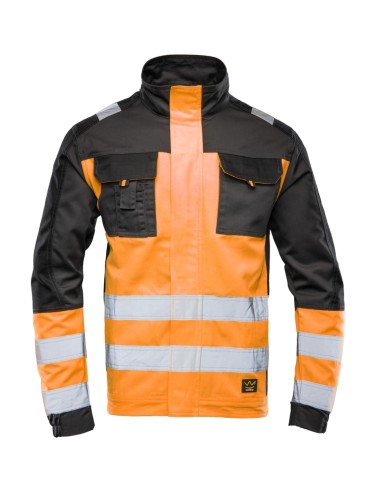 SEVEN KINGS BLUZA FLASH OSTRZEGAWCZA POMARAŃCZ...