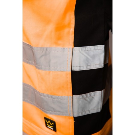 SEVEN KINGS BLUZA FLASH OSTRZEGAWCZA POMARAŃCZ SKF008 KAT II - SEVEN KINGS
