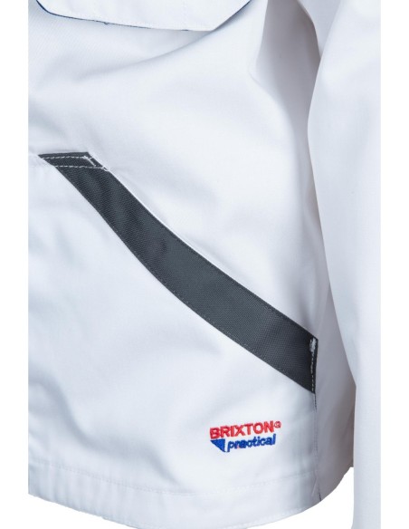 BLUZA BIAŁY - BRIXTON PRACTICAL