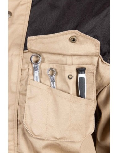 BLUZA BEŻOWY - BRIXTON PRACTICAL