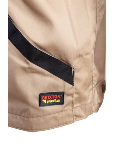 BLUZA BEŻOWY - BRIXTON PRACTICAL