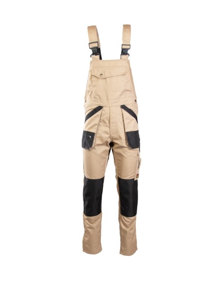 SPODNIE OGRODNICZKI BEŻOWY - BRIXTON PRACTICAL