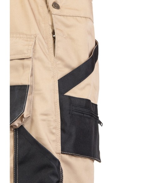 SPODNIE OGRODNICZKI BEŻOWY - BRIXTON PRACTICAL