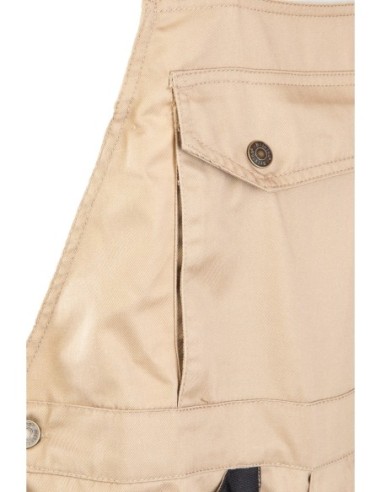SPODNIE OGRODNICZKI BEŻOWY - BRIXTON PRACTICAL