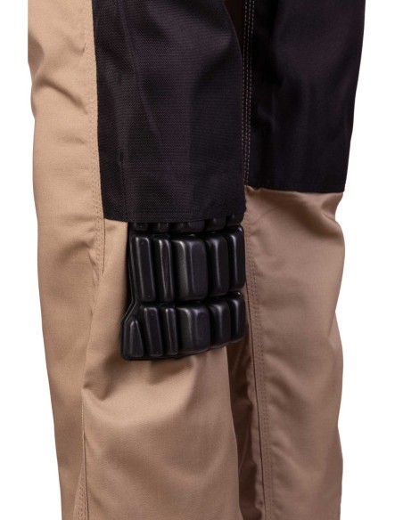 SPODNIE OGRODNICZKI BEŻOWY - BRIXTON PRACTICAL