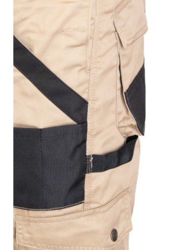 SPODNIE OGRODNICZKI BEŻOWY - BRIXTON PRACTICAL