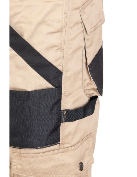 SPODNIE OGRODNICZKI BEŻOWY - BRIXTON PRACTICAL