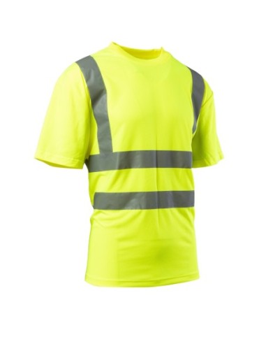 KOSZULKA Z PASAMI ODBLASKOWYMI KAT.II KL.2 -...