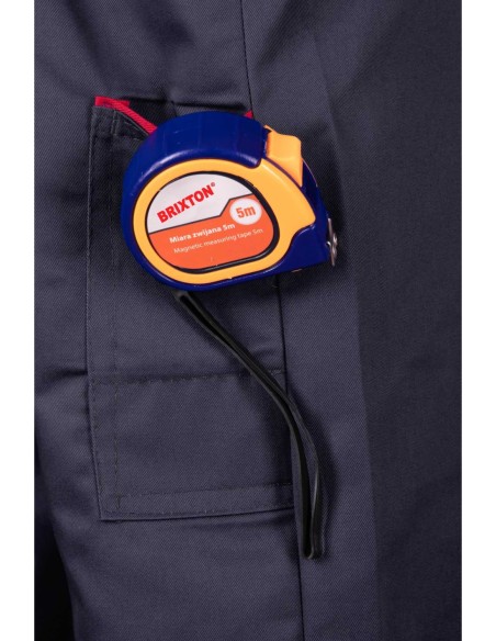 SPODNIE DO PASA - STALOWY - MAX-POPULAR