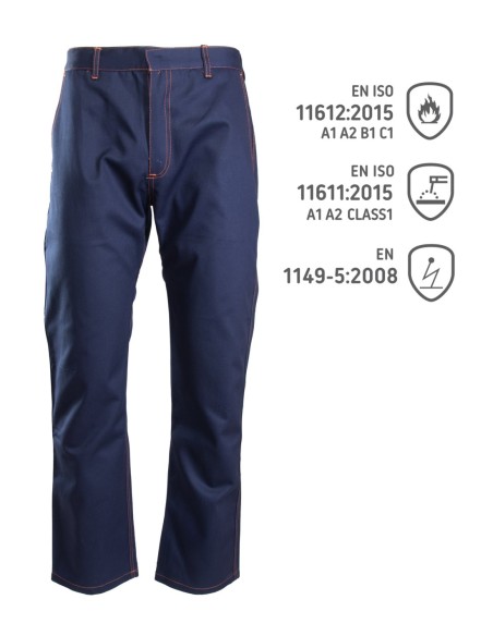 SPODNIE DO PASA KAT.II - PROFFLAM ANTISTATIC