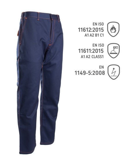 SPODNIE DO PASA KAT.II - PROFFLAM ANTISTATIC