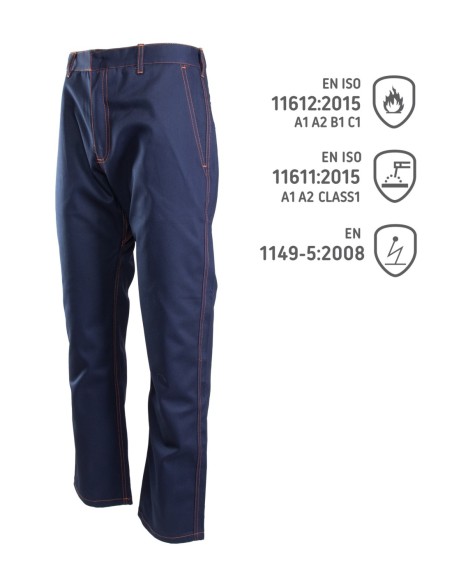 SPODNIE DO PASA KAT.II - PROFFLAM ANTISTATIC