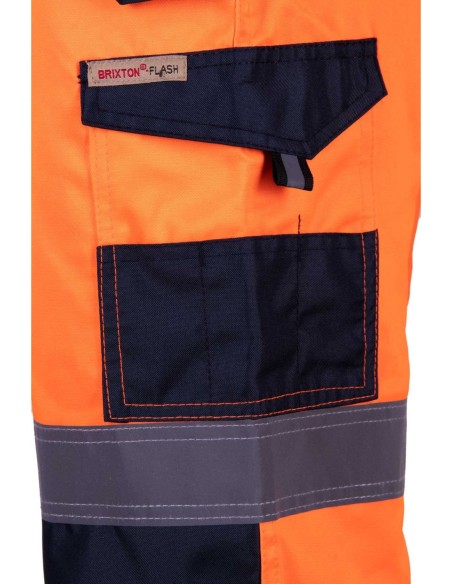 SPODNIE DO PASA WSTAWKA GRANAT KAT.II KL. 2 - BRIXTON FLASH