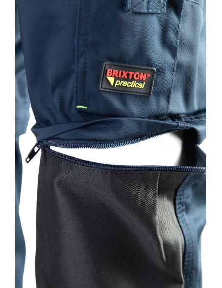 SPODNIE DO PASA - ODPINANE NOGAWKI - BRIXTON PRACTICAL