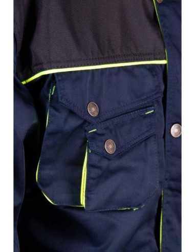 BLUZA GRANAT/ŻÓŁTY - BRIXTON PRACTICAL