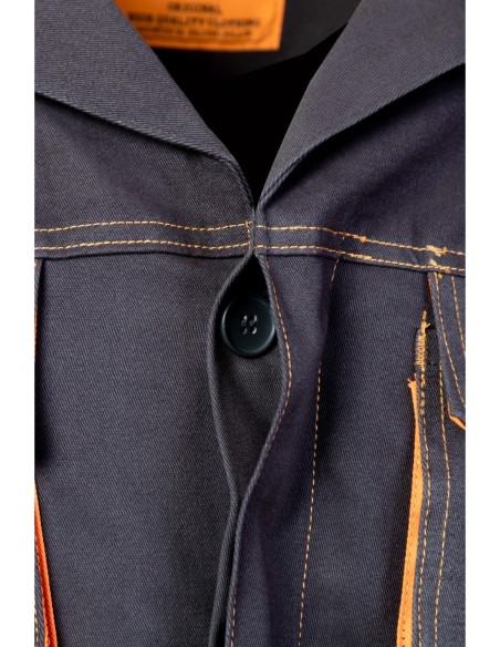 BLUZA CIEMNA STAL - BRIXTON SPARK