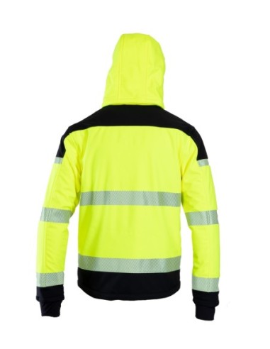 SOFTSHELL WSTAWKA CZARNA BF010 - BRIXTON FLASH