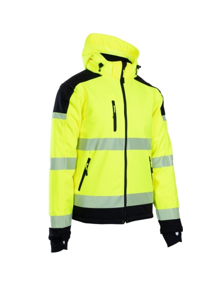 SOFTSHELL WSTAWKA CZARNA BF010 - BRIXTON FLASH