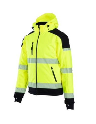 SOFTSHELL WSTAWKA CZARNA BF010 - BRIXTON FLASH