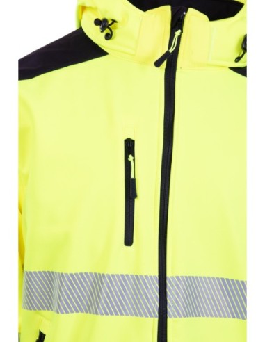 SOFTSHELL WSTAWKA CZARNA BF010 - BRIXTON FLASH