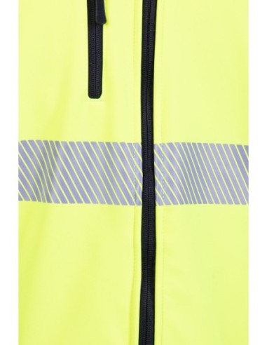 SOFTSHELL WSTAWKA CZARNA BF010 - BRIXTON FLASH