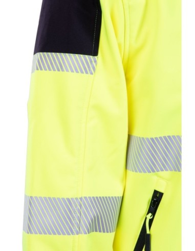 SOFTSHELL WSTAWKA CZARNA BF010 - BRIXTON FLASH