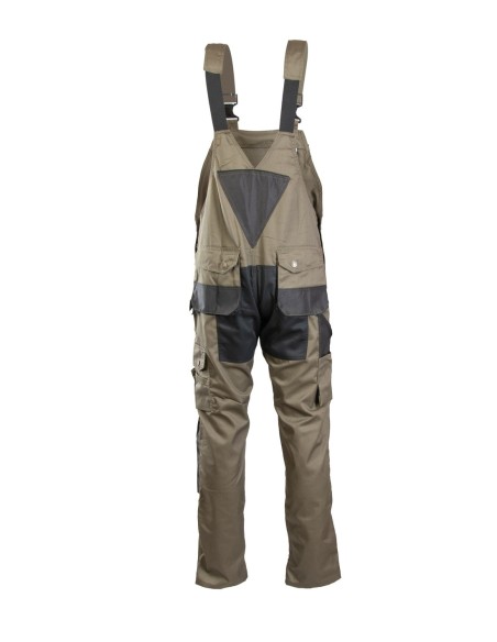 SPODNIE OGRODNICZKI KHAKI - BRIXTON PRACTICAL