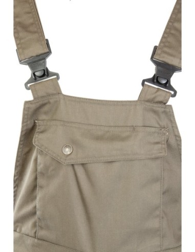 SPODNIE OGRODNICZKI KHAKI - BRIXTON PRACTICAL