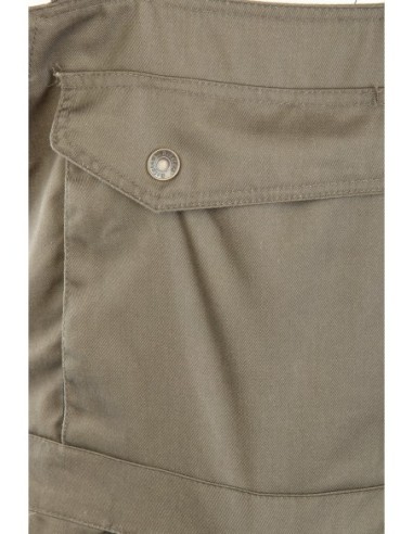 SPODNIE OGRODNICZKI KHAKI - BRIXTON PRACTICAL