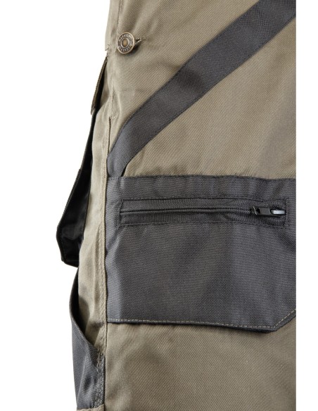 SPODNIE OGRODNICZKI KHAKI - BRIXTON PRACTICAL
