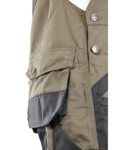 SPODNIE OGRODNICZKI KHAKI - BRIXTON PRACTICAL