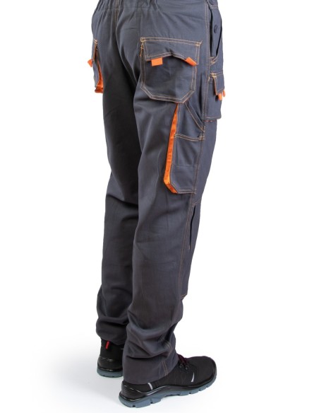 SPODNIE DO PASA CIEMNA STAL - BRIXTON SPARK