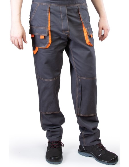 SPODNIE DO PASA CIEMNA STAL - BRIXTON SPARK