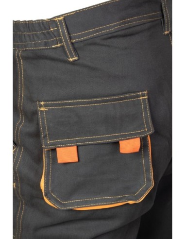 SPODNIE DO PASA CIEMNA STAL - BRIXTON SPARK