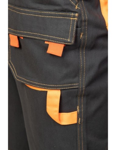 SPODNIE DO PASA CIEMNA STAL - BRIXTON SPARK