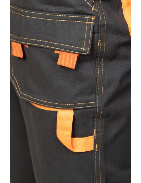 SPODNIE DO PASA CIEMNA STAL - BRIXTON SPARK