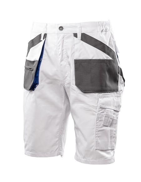 SPODNIE DO PASA KRÓTKIE BIAŁE - BRIXTON PRACTICAL