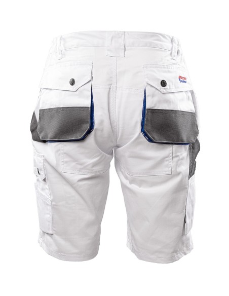 SPODNIE DO PASA KRÓTKIE BIAŁE - BRIXTON PRACTICAL