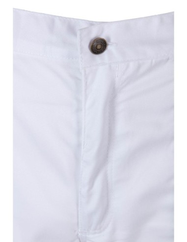 SPODNIE DO PASA KRÓTKIE BIAŁE - BRIXTON PRACTICAL