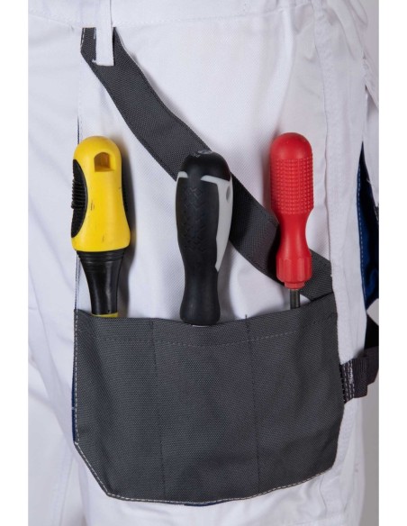 SPODNIE DO PASA KRÓTKIE BIAŁE - BRIXTON PRACTICAL