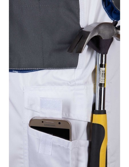 SPODNIE DO PASA KRÓTKIE BIAŁE - BRIXTON PRACTICAL