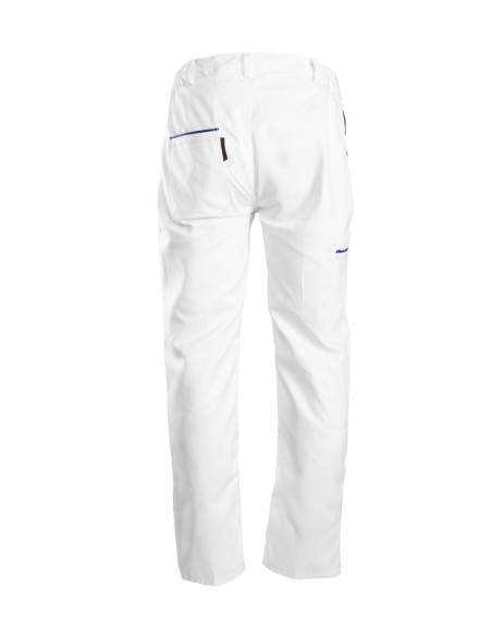 SPODNIE DO PASA - BIAŁE - MAX-POPULAR