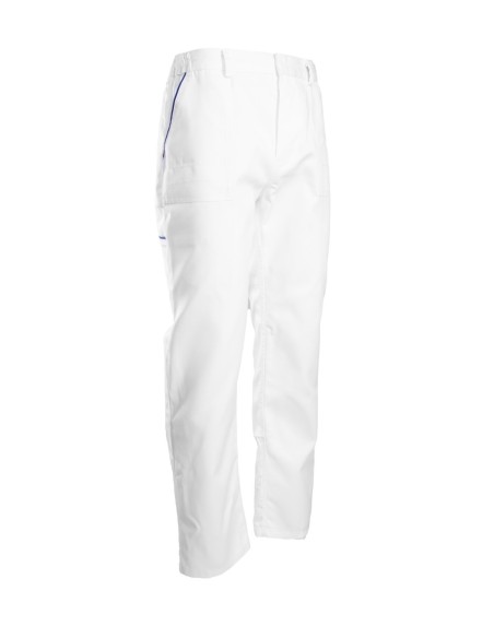 SPODNIE DO PASA - BIAŁE - MAX-POPULAR