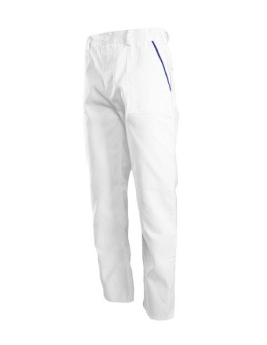 SPODNIE DO PASA - BIAŁE - MAX-POPULAR