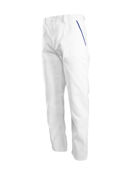 SPODNIE DO PASA - BIAŁE - MAX-POPULAR